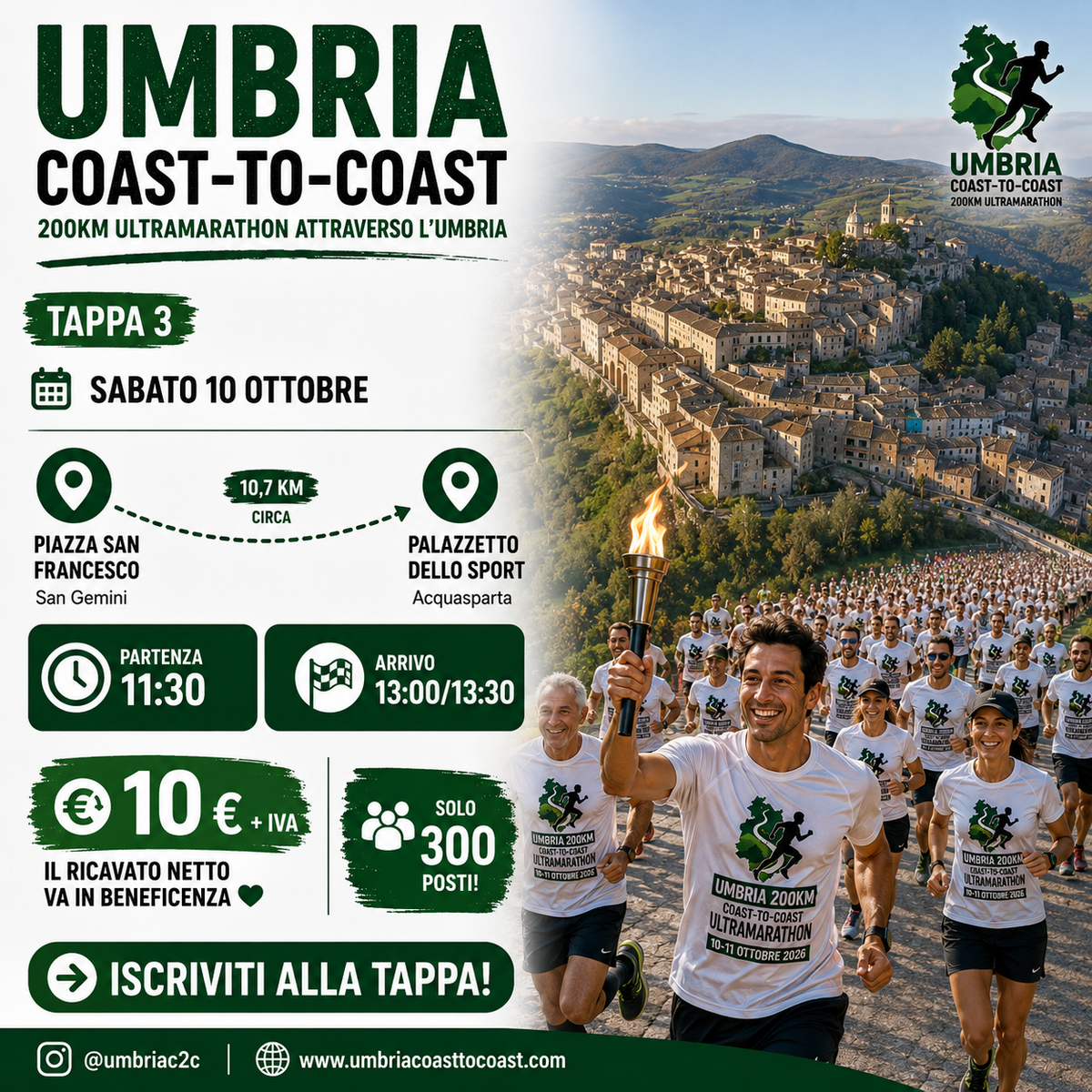 Ticket partecipazione alle tappe