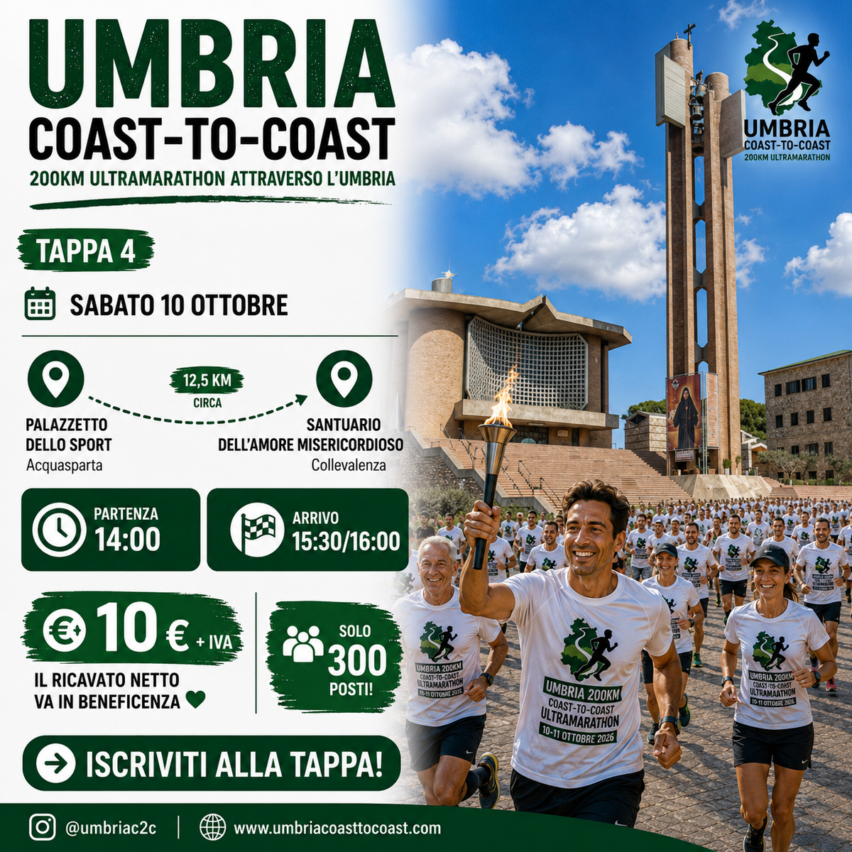 Ticket partecipazione alle tappe