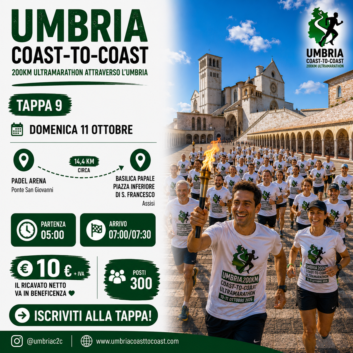 Ticket partecipazione alle tappe