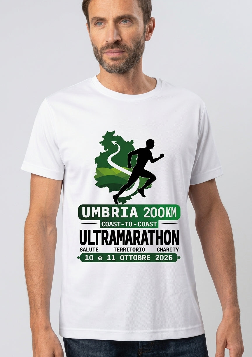 T-shirt bianca uomo