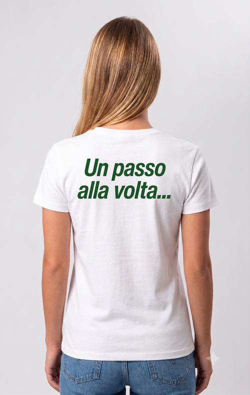 T-shirt bianca Donna